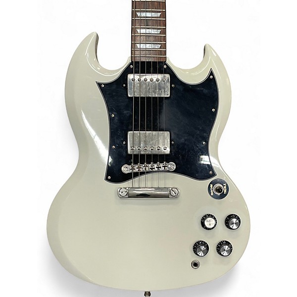 Used Epiphone SG Pro Alpine White Solid Body Electric Guitar