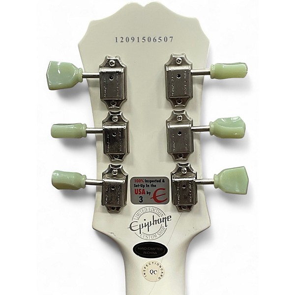 Used Epiphone SG Pro Alpine White Solid Body Electric Guitar