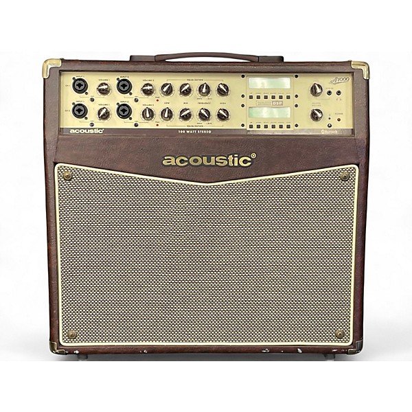 Used Acoustic A1000 2x50W Stereo Acoustic Guitar Combo Amp