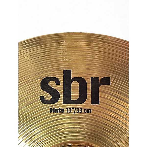 Used SABIAN 13in SBR Hi Hat Pair Cymbal