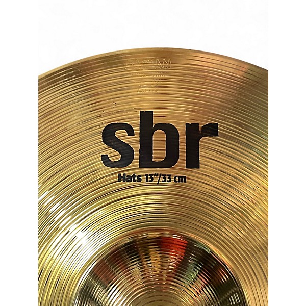 Used SABIAN 13in SBR Hi Hat Pair Cymbal