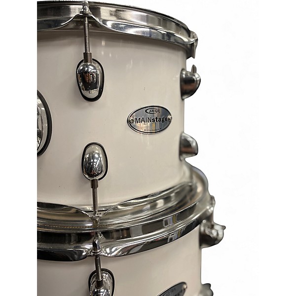 Used PDP by DW 5 Piece MAIN STAGE Classic White Drum Kit