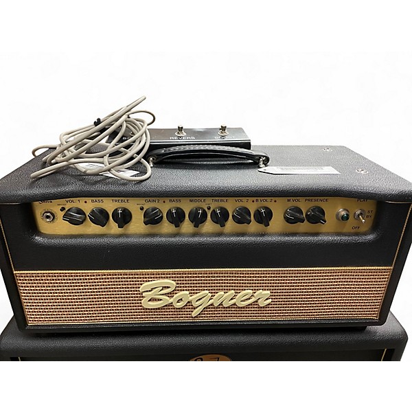 Used Bogner Shiva With Reverb EL34 80W Tube Guitar Amp Head