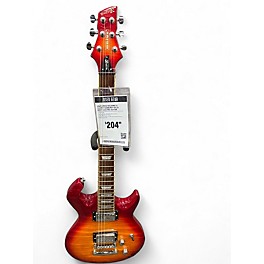 Used Drive Wildfire X3 Cherry Sunburst Solid Body Electric Guitar