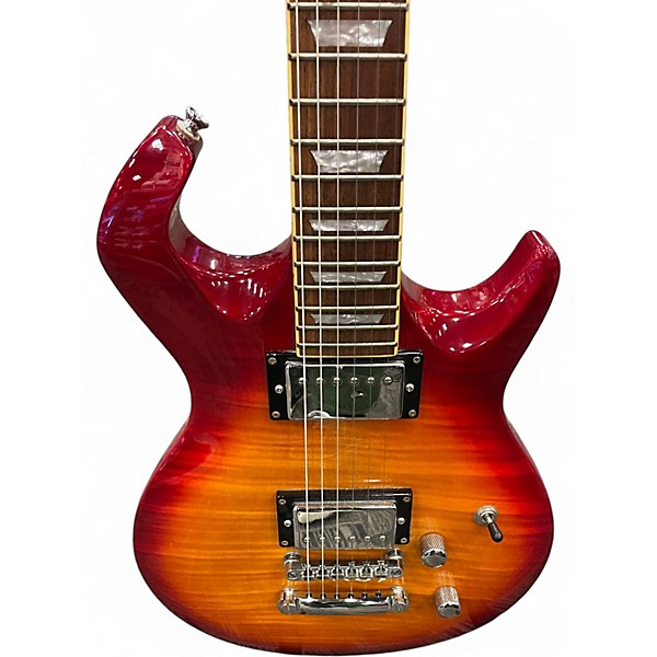 Used Drive Wildfire X3 Cherry Sunburst Solid Body Electric Guitar