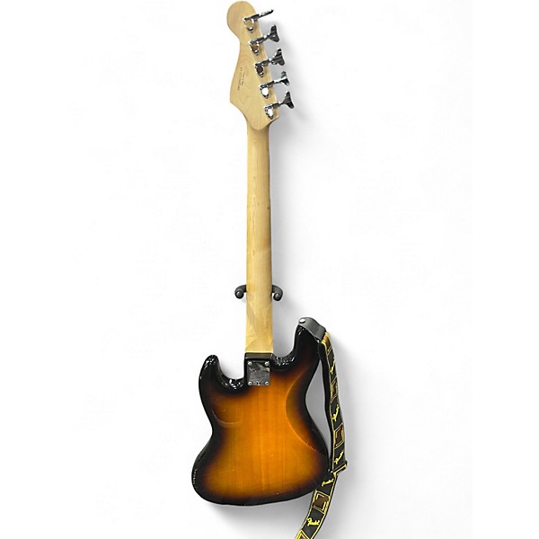 Used Squier Affinity Jazz Bass V 5 String 2 Color Sunburst Electric Bass Guitar