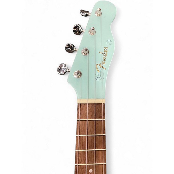 Used Fender VENICE Surf Green Ukulele