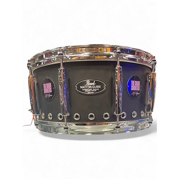 Used Pearl 14in signature series matt mcguire Black Drum