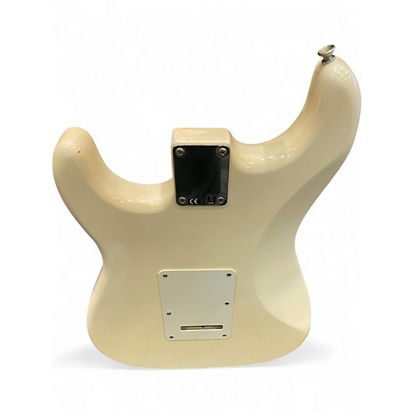 Used Fender Deluxe Lone Star Stratocaster Cream Solid Body Electric Guitar