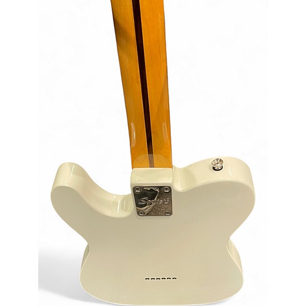 Used Squier Classic Vibe 70s Telecaster Thinline Olympic White Solid Body Electric Guitar