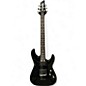 Used Schecter Guitar Research Diamond Series Omen 6 Black Solid Body Electric Guitar thumbnail