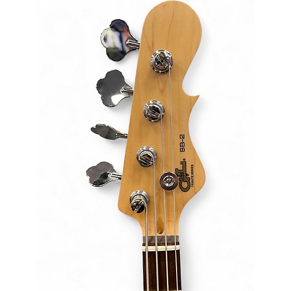 Used G&L Tribute SB2 Alpine White Electric Bass Guitar