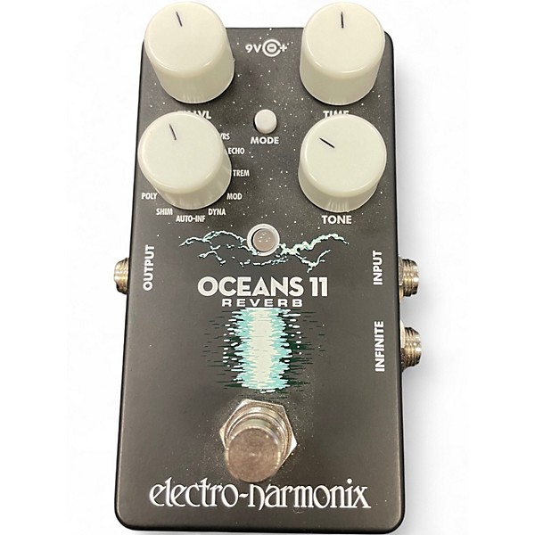 Used Electro-Harmonix Oceans 11 Reverb Effect Pedal