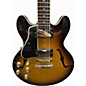 Used Gibson CS-336 P Left Handed 2 Tone Sunburst Hollow Body Electric Guitar