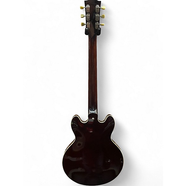 Used Gibson CS-336 P Left Handed 2 Tone Sunburst Hollow Body Electric Guitar