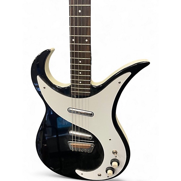 Used Danelectro Wild Thing Midnight Blue Hollow Body Electric Guitar