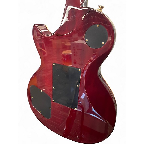 Used Epiphone Alex Lifeson Signature Les Paul Custom Wine Red Solid Body Electric Guitar