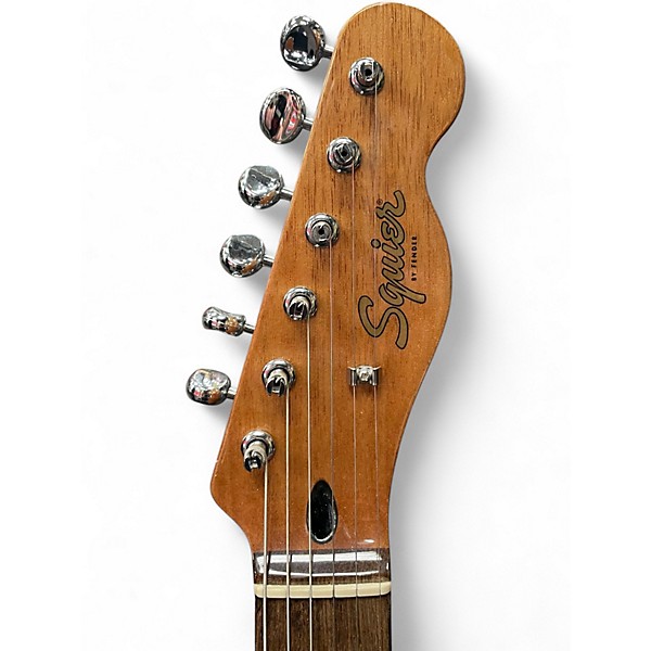 Used 2024 Squier Paranormal Offset Telecaster SH Okoume Neck Mocha Solid Body Electric Guitar