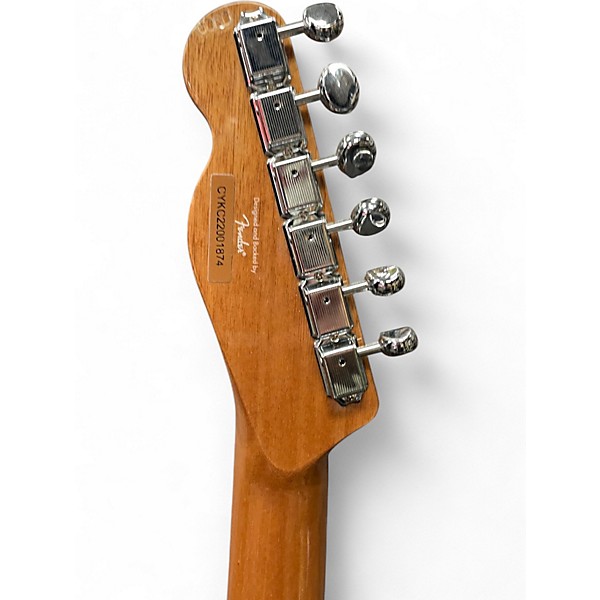 Used 2024 Squier Paranormal Offset Telecaster SH Okoume Neck Mocha Solid Body Electric Guitar