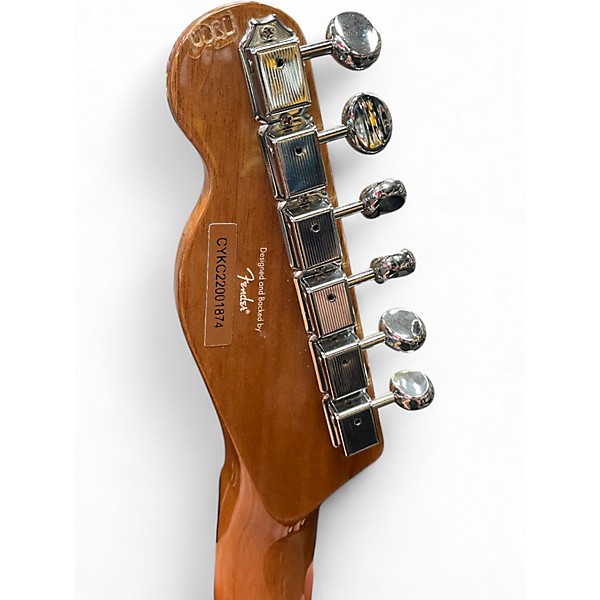 Used 2024 Squier Paranormal Offset Telecaster SH Okoume Neck Mocha Solid Body Electric Guitar