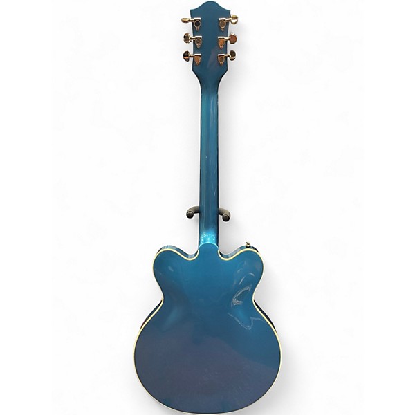 Used Gretsch Guitars G2627TG Streamliner Center Block 3-Pickup Riviera Blue Hollow Body Electric Guitar