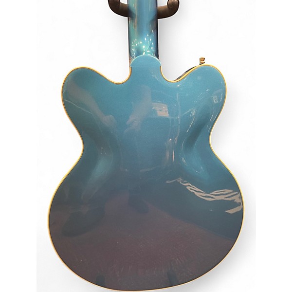 Used Gretsch Guitars G2627TG Streamliner Center Block 3-Pickup Riviera Blue Hollow Body Electric Guitar