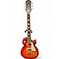 Used Epiphone 1959 Reissue Les Paul Standard Aged Dark Cherry Burst Solid Body Electric Guitar thumbnail