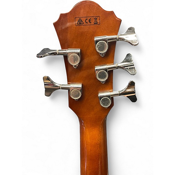 Used Ibanez AEB105E-NT Natural Acoustic Bass Guitar