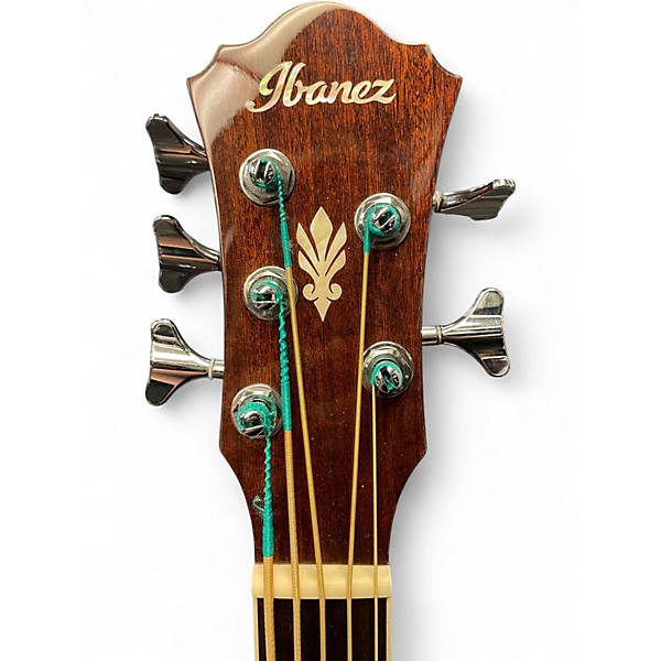 Used Ibanez AEB105E-NT Natural Acoustic Bass Guitar