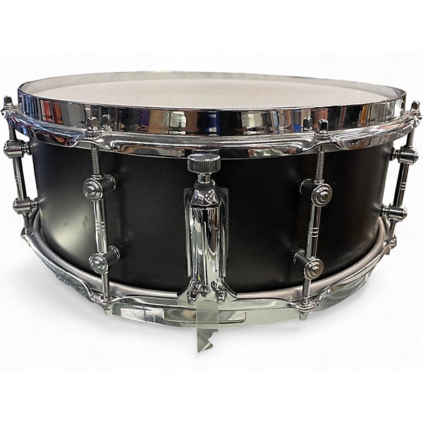 Used Gretsch Drums 14X5.5 Brooklyn Standard Snare Satin Black Drum