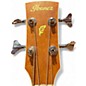 Used Ibanez PNB14E Open Pore Natural Acoustic Bass Guitar