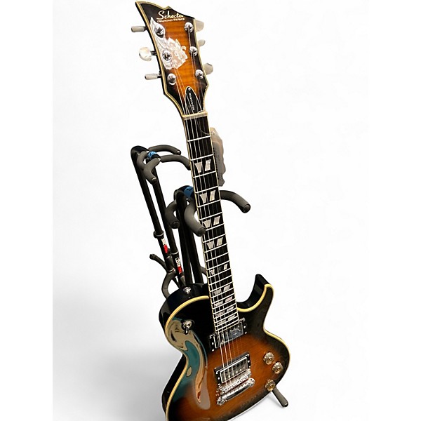 Used Schecter Guitar Research Solo-6 Custom 2 Color Sunburst Solid Body Electric Guitar