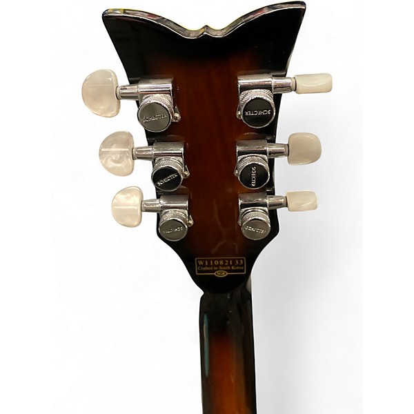 Used Schecter Guitar Research Solo-6 Custom 2 Color Sunburst Solid Body Electric Guitar