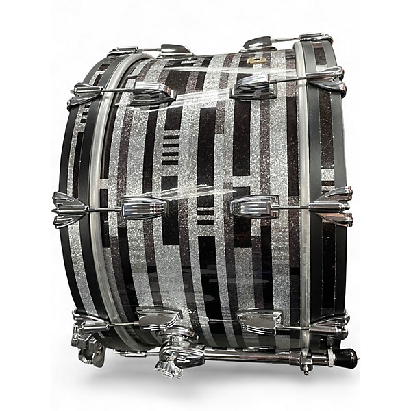 Used Ludwig 3 Piece Legacy Maple Shell Pack Digital Camo Drum Kit