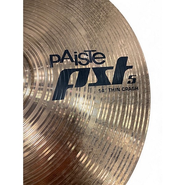 Used Paiste 14in PST5 Thin Crash Cymbal