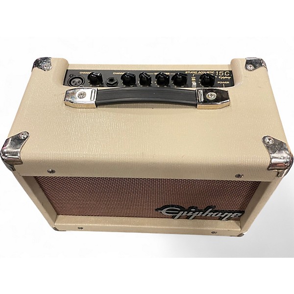 Used Epiphone STUDIO ACOUSTIC 15C Battery Powered Amp