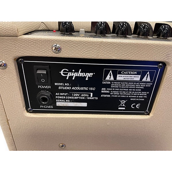Used Epiphone STUDIO ACOUSTIC 15C Battery Powered Amp