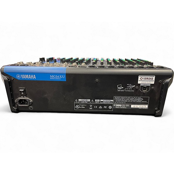 Used Yamaha mg16xu Unpowered Mixer