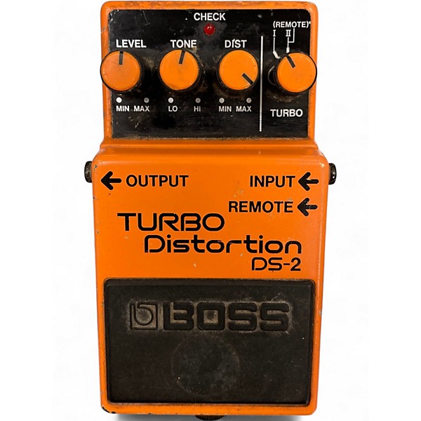Vintage 1988 BOSS DS2 Turbo Distortion Effect Pedal