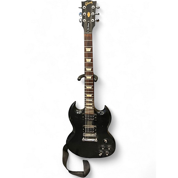 Used Gibson SG '70s Tribute Ebony Solid Body Electric Guitar