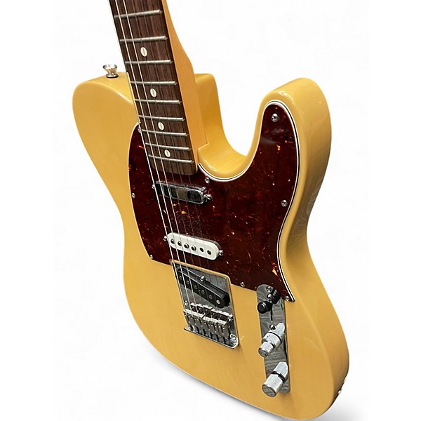 Used Fender Deluxe Series Nashville Power Telecaster Butterscotch Blonde Solid Body Electric Guitar
