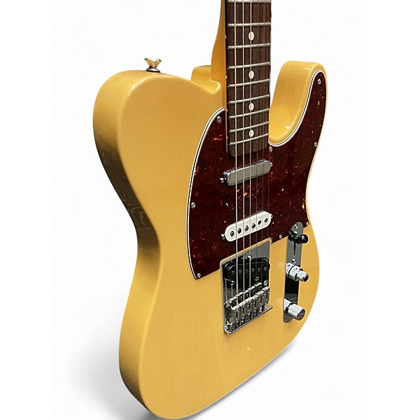 Used Fender Deluxe Series Nashville Power Telecaster Butterscotch Blonde Solid Body Electric Guitar