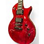 Used 2018 ESP EC1000 Deluxe Trans Red Solid Body Electric Guitar