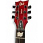 Used 2018 ESP EC1000 Deluxe Trans Red Solid Body Electric Guitar