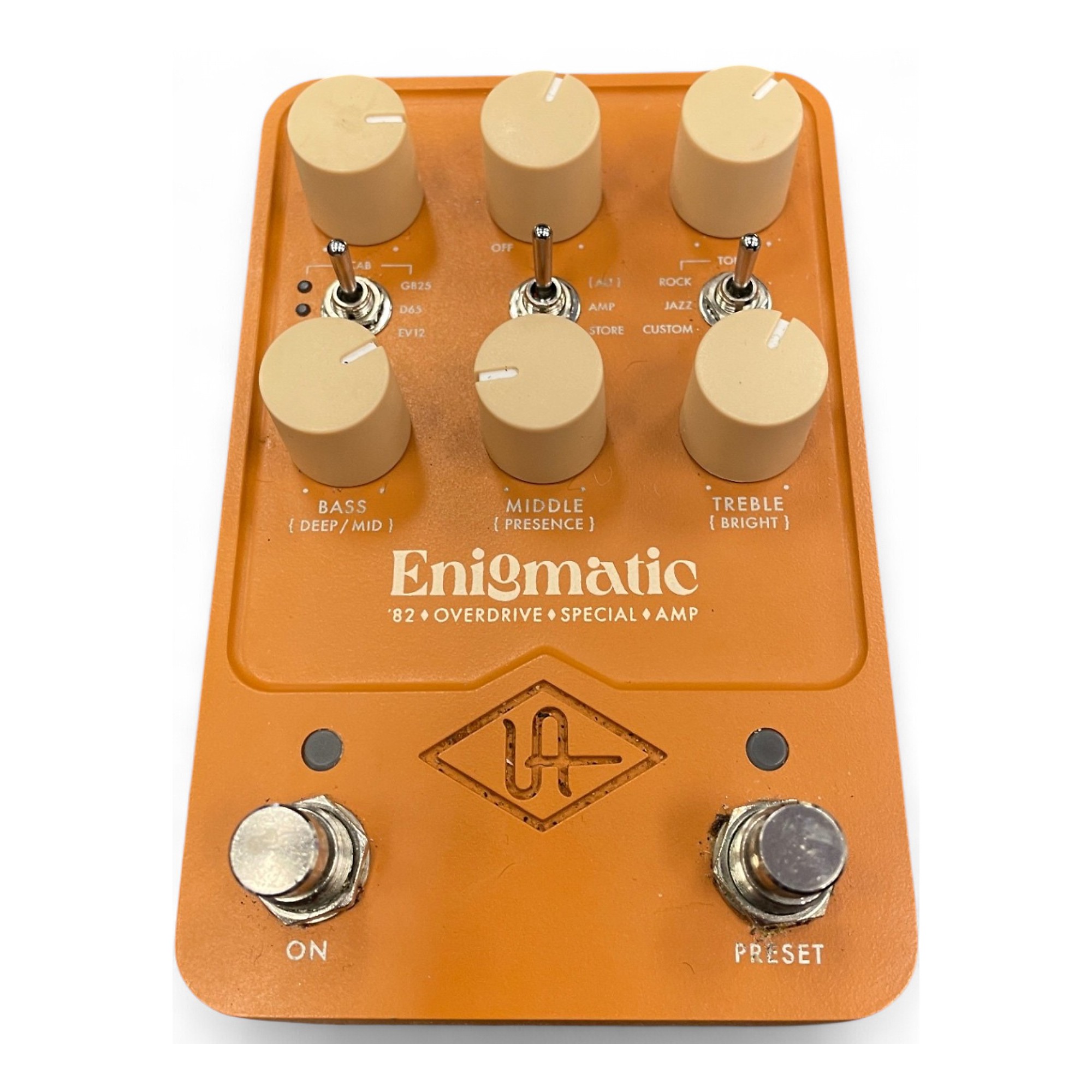 Used Universal Audio UAFX Enigmatic '82 Overdrive Special Guitar