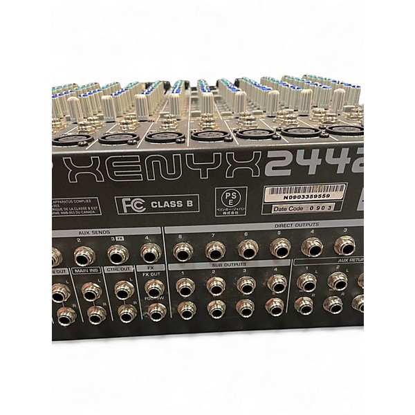 Used Behringer XENYX2442FX Unpowered Mixer