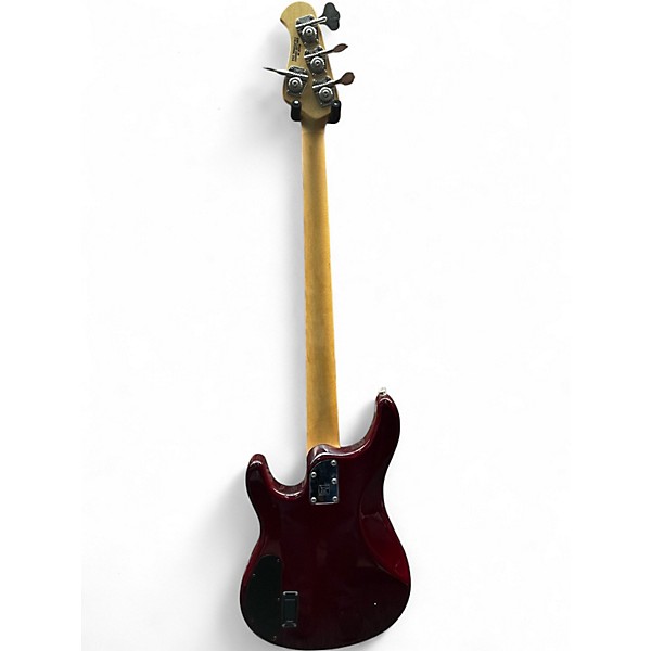 Used Ernie Ball Music Man Sterling 4 String Maroon Electric Bass Guitar
