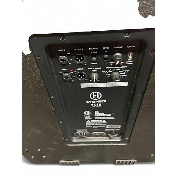 Used Harbinger Vs18 Powered Subwoofer
