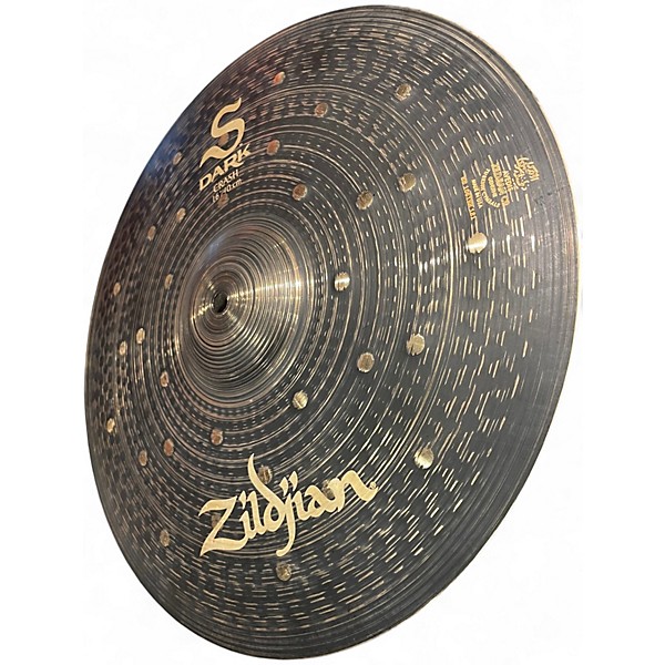 Used Zildjian 16in S DARK CRASH Cymbal