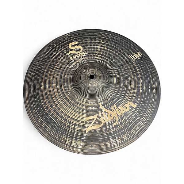 Used Zildjian 14in S DARK HI HATS Cymbal